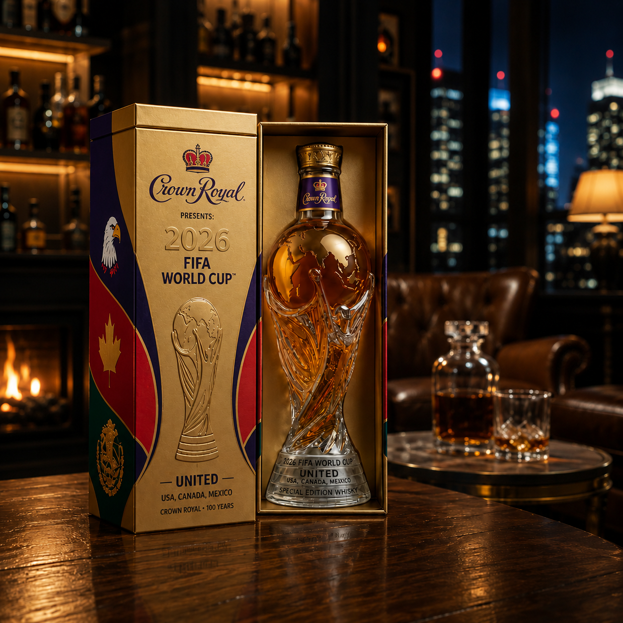 2026 World Cup Edition - Whisky Decanter