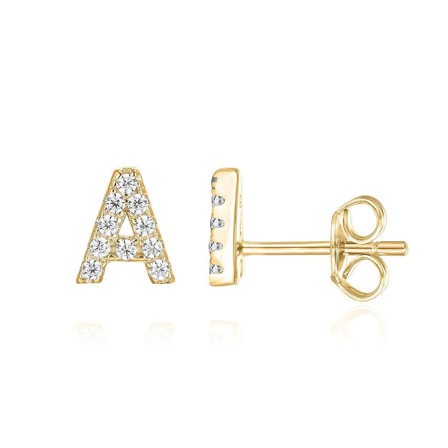 Initial Earring