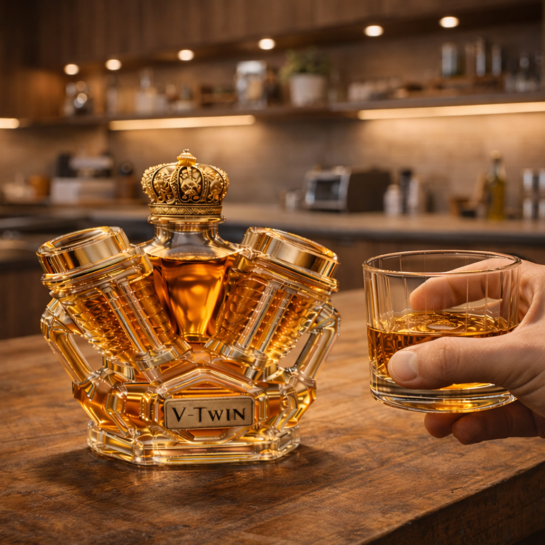 Whiskey Flask - V8 Edition