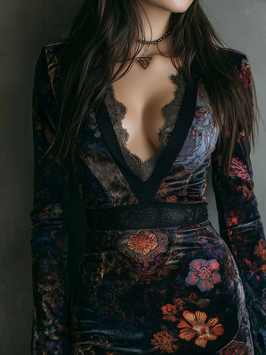 Kinslee | Velvet Mini Dress
