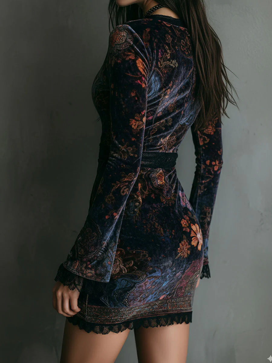 Kinslee | Velvet Mini Dress