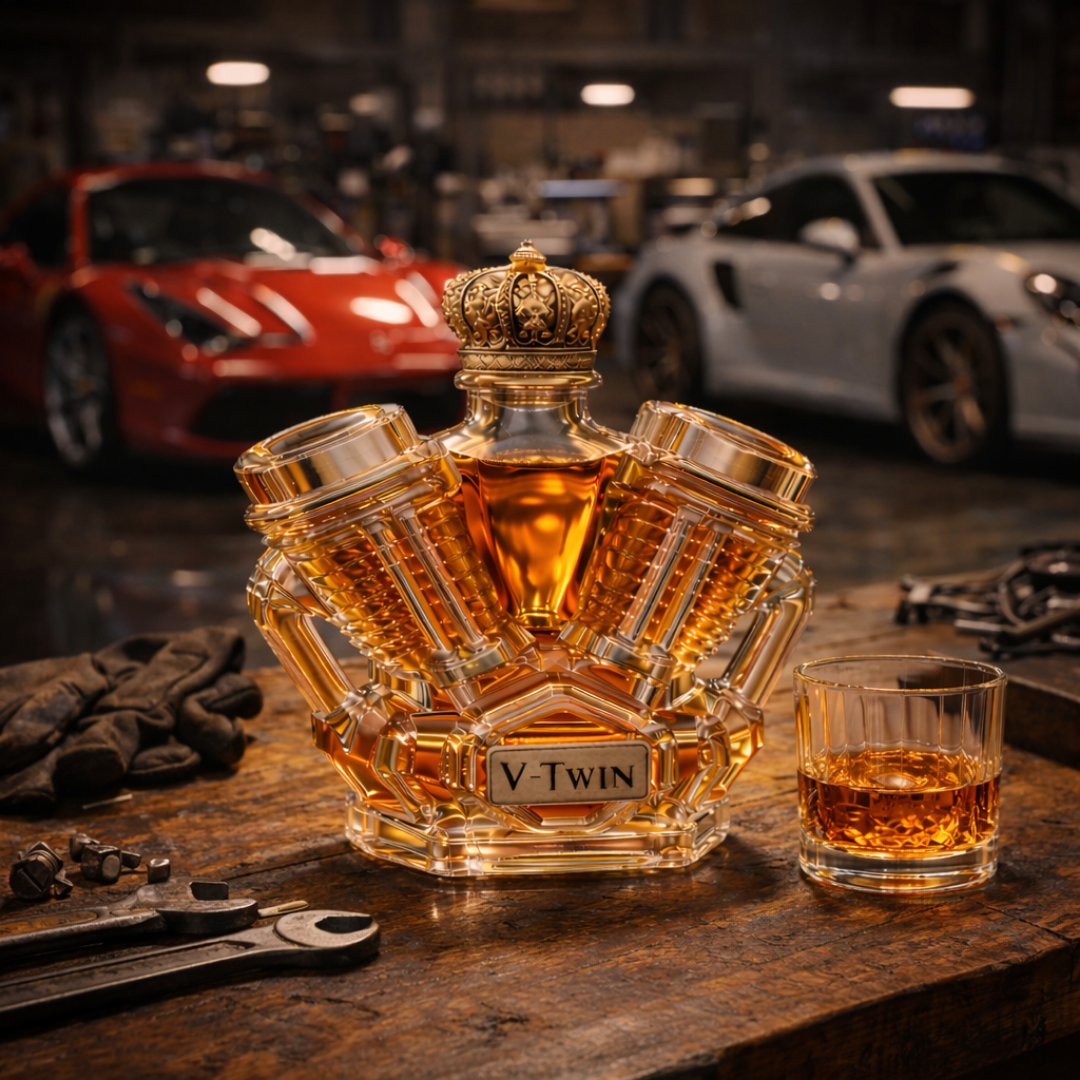 Whiskey Flask - V8 Edition