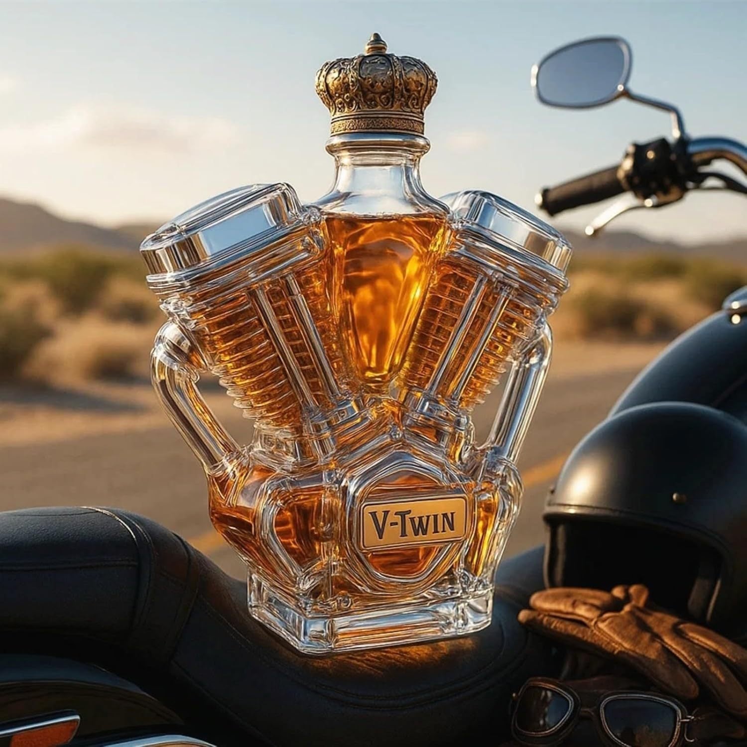 Whiskey Flask - V8 Edition