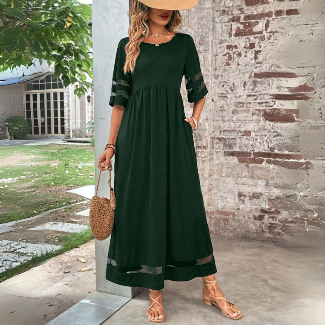 Dagmar | Elegant a-Line Midi Dress