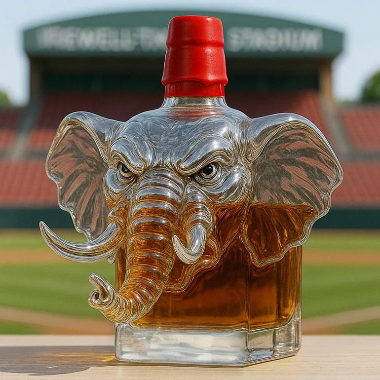 Crown Royal Elephant Whiskey Bottle
