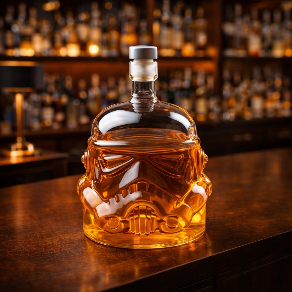 Whisky Bottle - Set Edition Bottle and Glass
