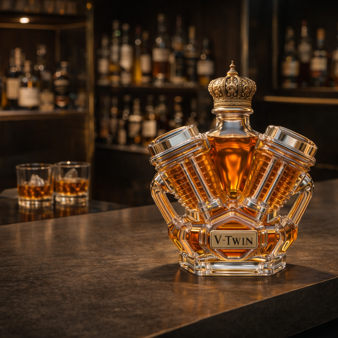 Whiskey Flask - V8 Edition