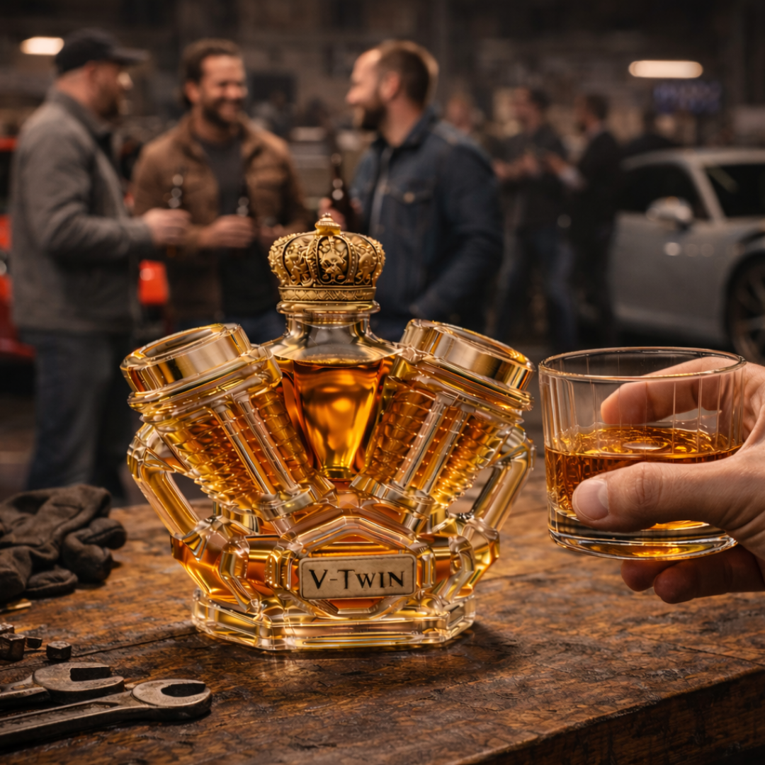 Whiskey Flask - V8 Edition