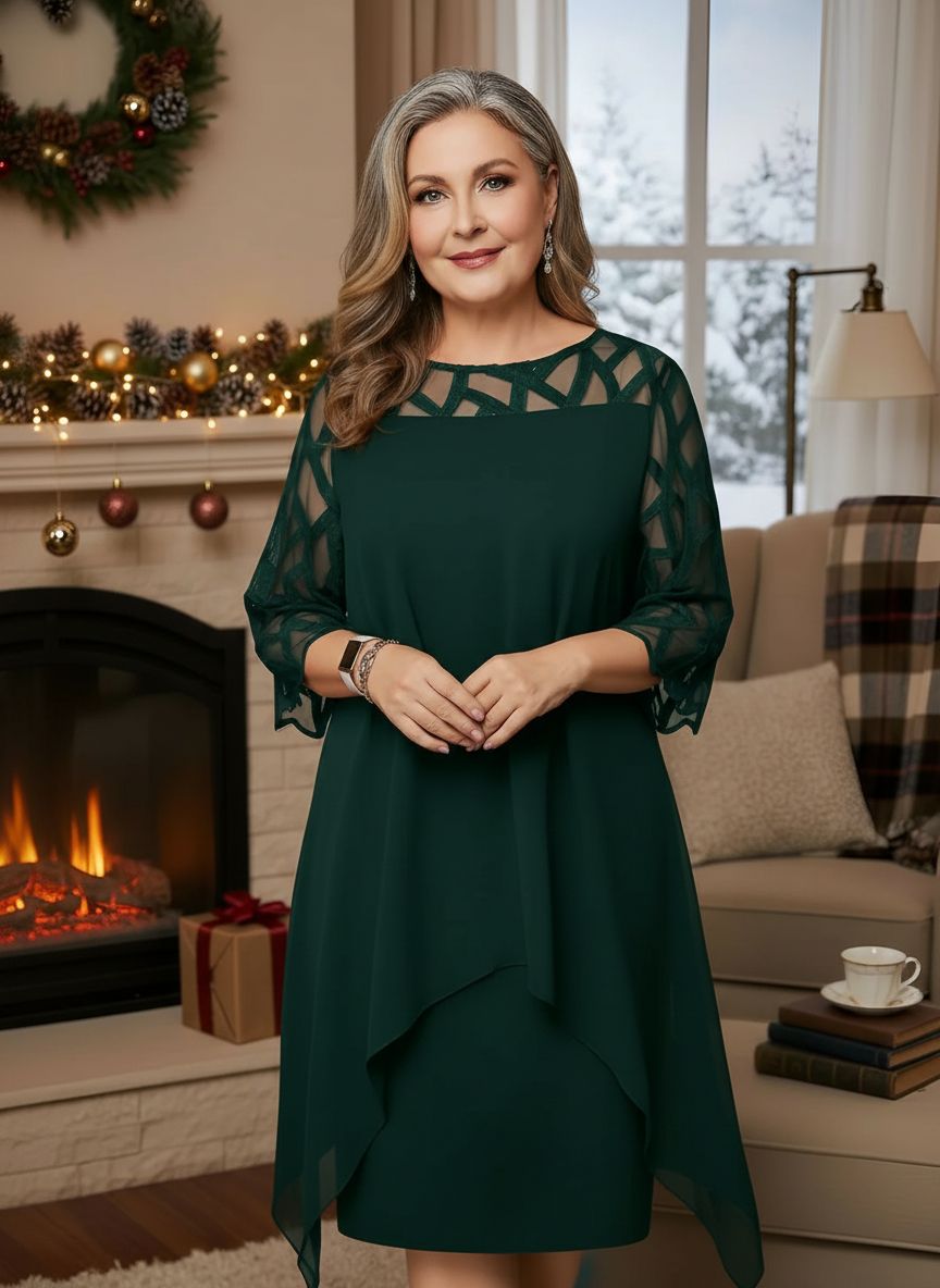 Mikayla | Lace Elegance Dress